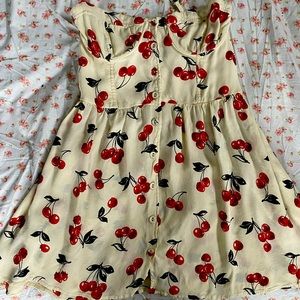 🍒 TOPSHOP CHERRY DRESS 🍒